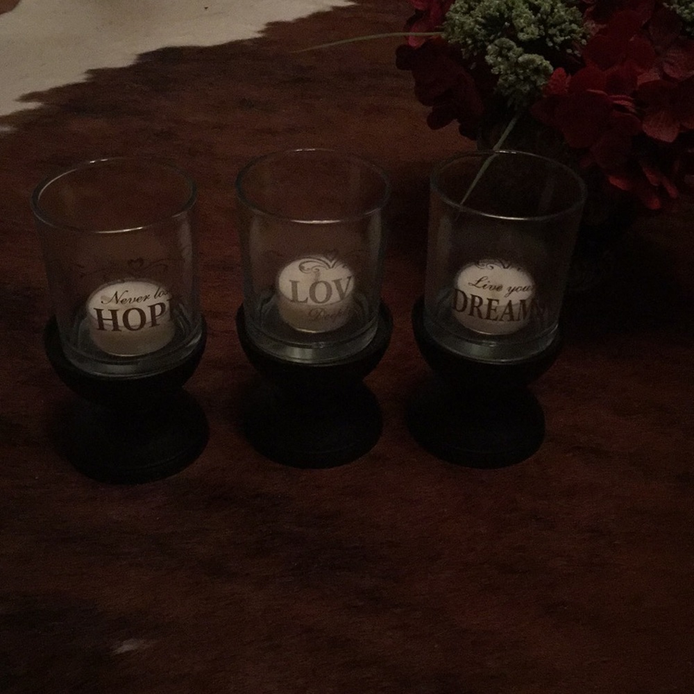 Candle holder set